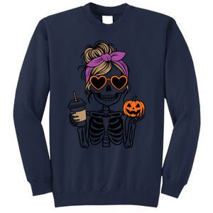 Street Apparel Happy Playful Touch Celebrate Happy Hallothanksmas Christmas Tall Sweatshirt