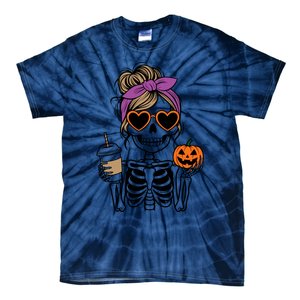 Street Apparel Happy Playful Touch Celebrate Happy Hallothanksmas Christmas Tie-Dye T-Shirt