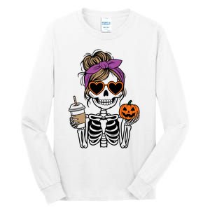 Street Apparel Happy Playful Touch Celebrate Happy Hallothanksmas Christmas Tall Long Sleeve T-Shirt