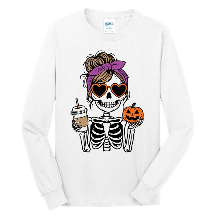 Street Apparel Happy Playful Touch Celebrate Happy Hallothanksmas Christmas Tall Long Sleeve T-Shirt