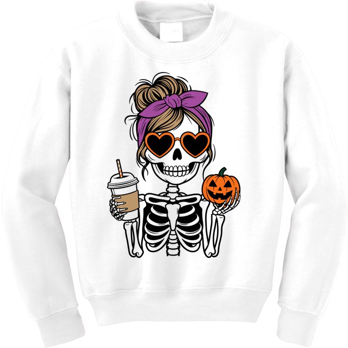 Street Apparel Happy Playful Touch Celebrate Happy Hallothanksmas Christmas Kids Sweatshirt