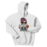 Street Apparel Happy Playful Touch Celebrate Happy Hallothanksmas Christmas Kids Hoodie