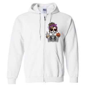 Street Apparel Happy Playful Touch Celebrate Happy Hallothanksmas Christmas Full Zip Hoodie