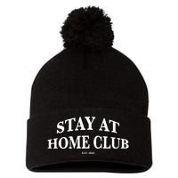 Stay At Home Club Pom Pom 12in Knit Beanie