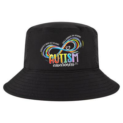 Strength And Heart Set Us Apart Autism acceptance Cool Comfort Performance Bucket Hat