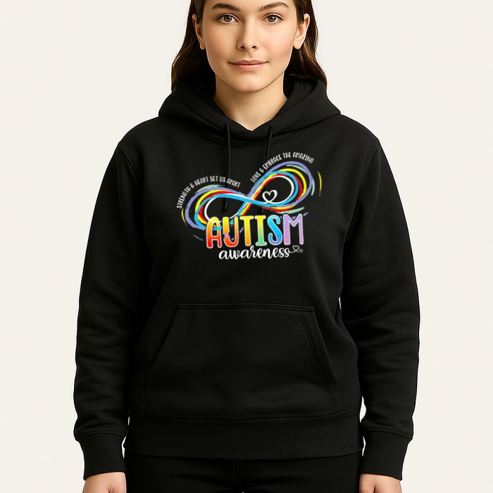 Strength And Heart Set Us Apart Autism acceptance Hoodie