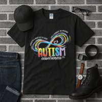 Strength And Heart Set Us Apart Autism acceptance Tall T-Shirt