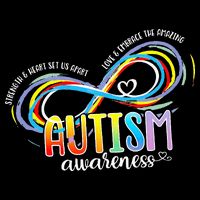 Strength And Heart Set Us Apart Autism acceptance Button