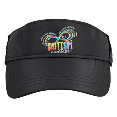 Strength And Heart Set Us Apart Autism acceptance Adult Drive Performance Visor