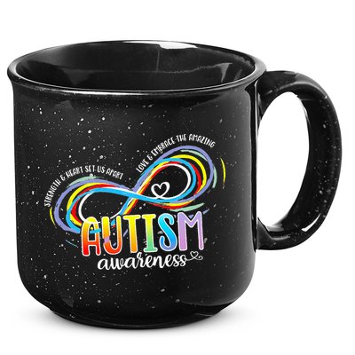 Strength And Heart Set Us Apart Autism acceptance 15oz Campfire Ceramic Mug