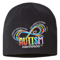 Strength And Heart Set Us Apart Autism acceptance Sustainable Beanie