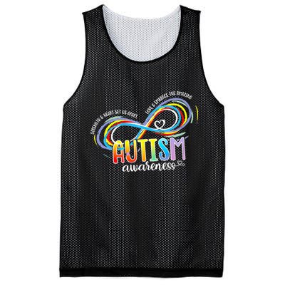 Strength And Heart Set Us Apart Autism acceptance Mesh Reversible Basketball Jersey Tank
