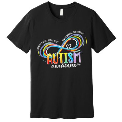 Strength And Heart Set Us Apart Autism acceptance Premium T-Shirt