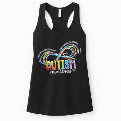 Strength And Heart Set Us Apart Autism acceptance Womens Tank Top