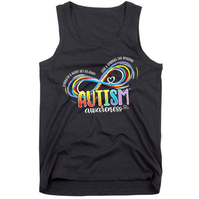 Strength And Heart Set Us Apart Autism acceptance Tank Top