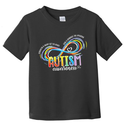 Strength And Heart Set Us Apart Autism acceptance Toddler T-Shirt