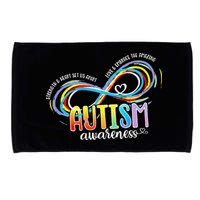 Strength And Heart Set Us Apart Autism acceptance Microfiber Hand Towel