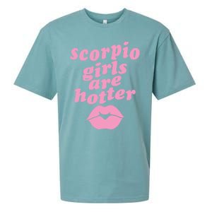 Scorpio Are Hotter Funny Single Zodiac Horoscope Gift Sueded Cloud Jersey T-Shirt