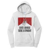 Save A Horse Ride A Cowboy Skeleton Western Country Women's Pullover Hoodie