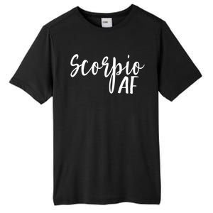 Scorpio Af Horoscope Zodiac Astrology Sign Gift Tall Fusion ChromaSoft Performance T-Shirt