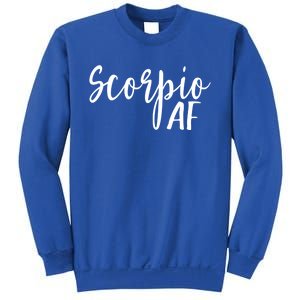 Scorpio Af Horoscope Zodiac Astrology Sign Gift Sweatshirt