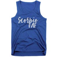 Scorpio Af Horoscope Zodiac Astrology Sign Gift Tank Top