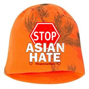 Stop Asian Hate Social Justice Gift Kati - Camo Knit Beanie