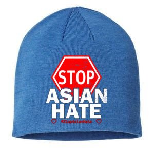 Stop Asian Hate Social Justice Gift Sustainable Beanie