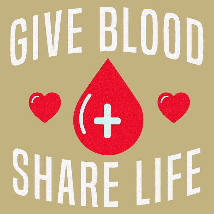 Small Act Health Life Saver National Blood Donor Month Cooling Performance Crew T-Shirt