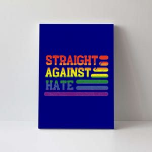 Straight Against Hate Gift Canvas