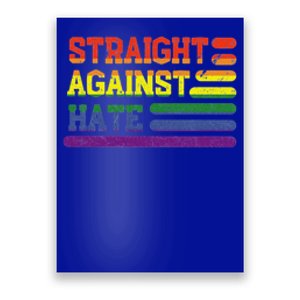 Straight Against Hate Gift Poster