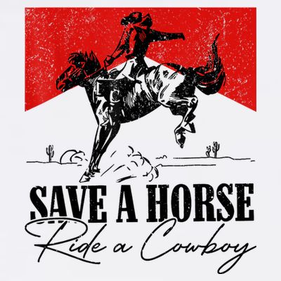 Save A Horse Ride A Cowboy Skeleton Country Skull Western T-Shirt