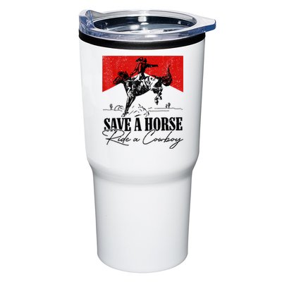 Save A Horse Ride A Cowboy Skeleton Country Skull Western Tumbler