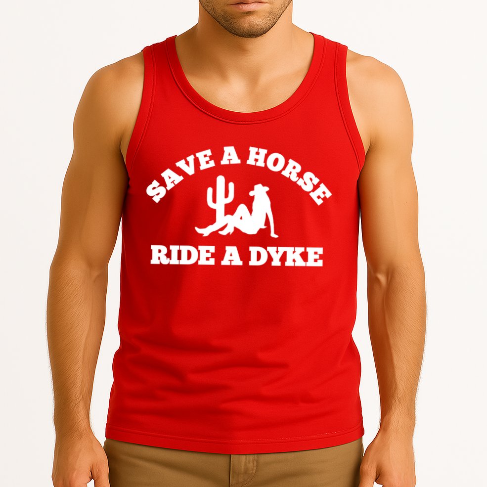 Save A Horse Ride A Dyke Tank Top