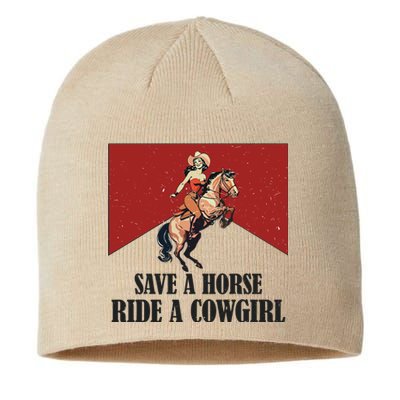 Save A Horse Ride A Cowgirl Sustainable Beanie