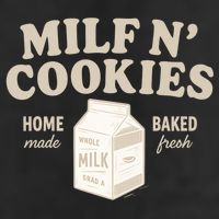 Stay At Home Milf N Cookies  7 Panel Mesh Trucker Snapback Hat