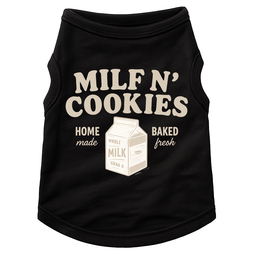 Stay At Home Milf N Cookies  Doggie Tank