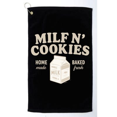 Stay At Home Milf N Cookies  Golf Towel