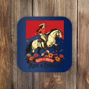 Save A Horse Ride A Cowgirl Western Rodeo Coaster