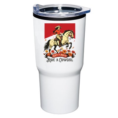 Save A Horse Ride A Cowgirl Western Rodeo Tumbler