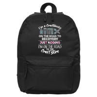 Scrapbooking Addicted Handmade Crafter Hobby 16 in Basic Backpack