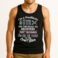 Scrapbooking Addicted Handmade Crafter Hobby Tank Top