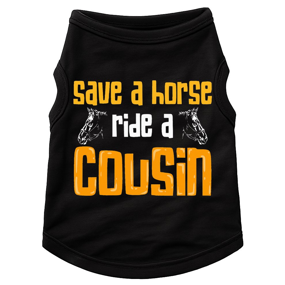 Save A Horse Ride A Cousin Relatives Cousin Doggie Tank