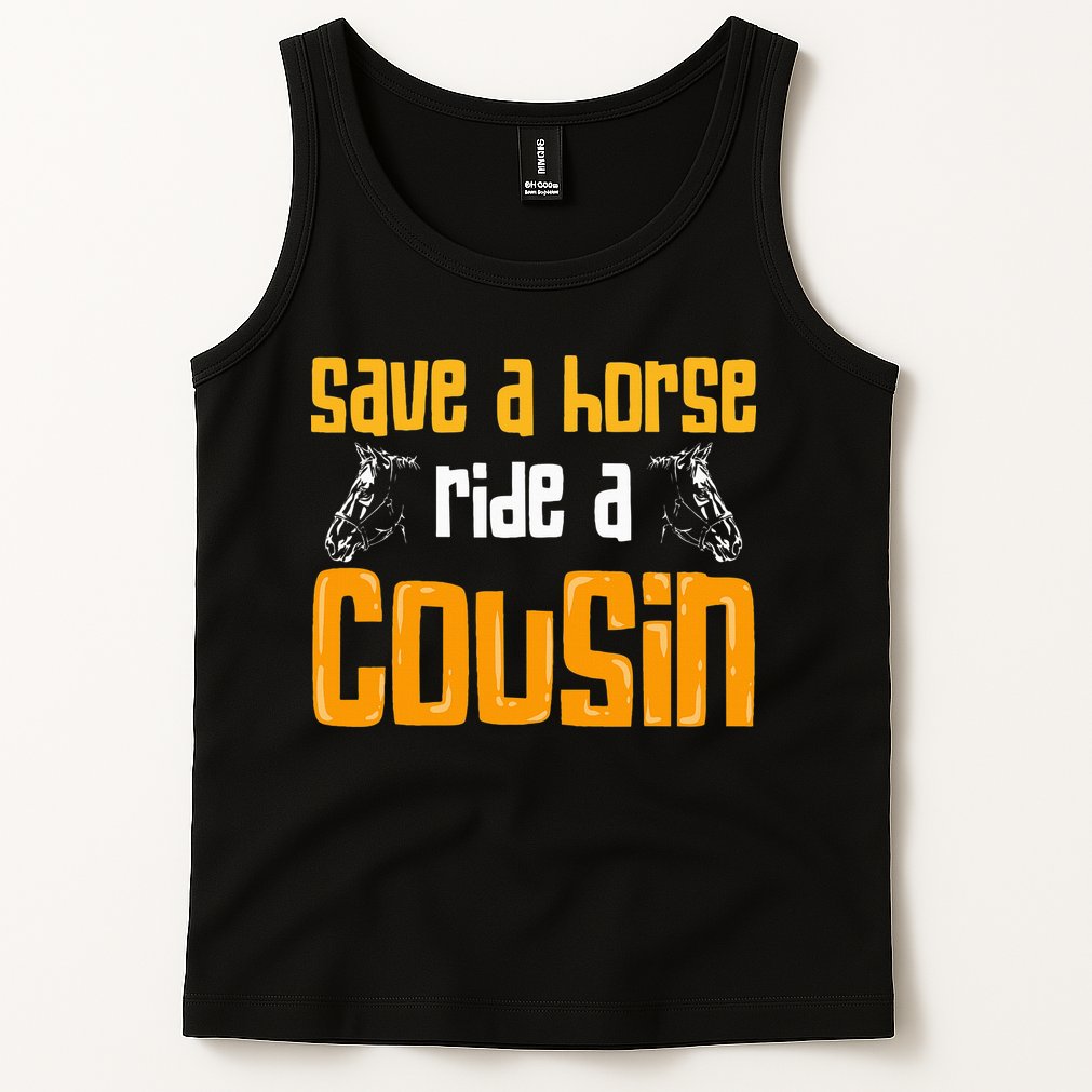 Save A Horse Ride A Cousin Relatives Cousin Tank Top