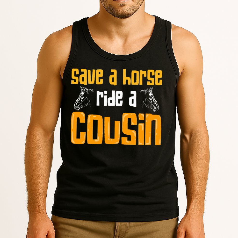 Save A Horse Ride A Cousin Relatives Cousin Tank Top