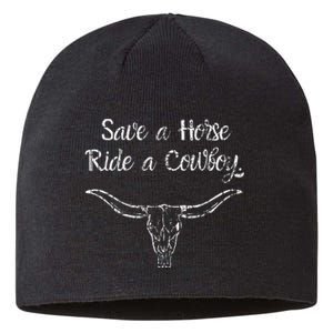 Save a Horse ride a Cowboy Sustainable Beanie