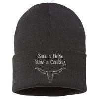 Save a Horse ride a Cowboy Sustainable Knit Beanie