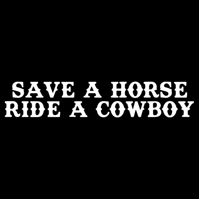 Save A Horse Ride A Cowboy Cooling Performance Crew T-Shirt