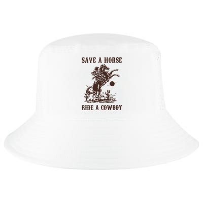 Save A Horse Ride A Cowboy Cool Comfort Performance Bucket Hat