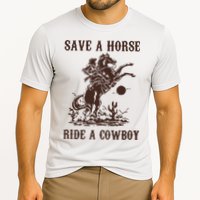 Save A Horse Ride A Cowboy Cooling Performance Crew T-Shirt